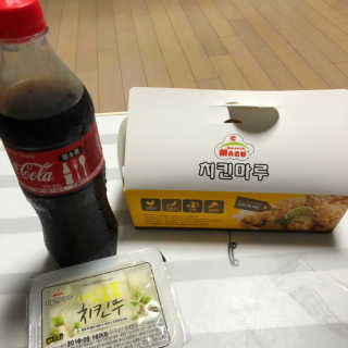 [치킨마루]-  빠사칸윙봉현미 + 콜라 500ml — 4점을 준 리뷰어가 2019년 7월 올린 사용 사진