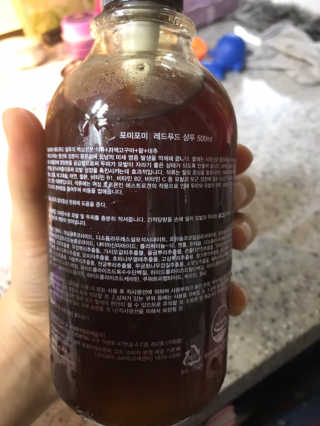 포미포미 레드푸드 스칼프 탈모 샴푸 + 트리트먼트 SET — 5점을 준 리뷰어가 2020년 1월 올린 사용 사진