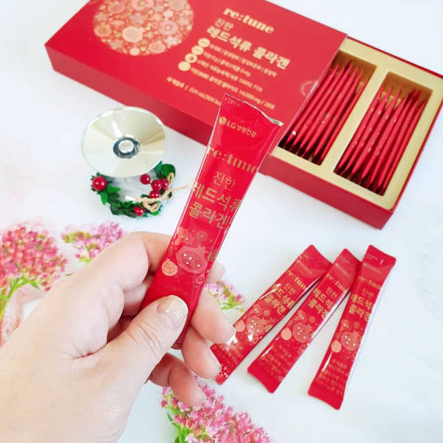 진한 레드석류 콜라겐 리뷰 사진