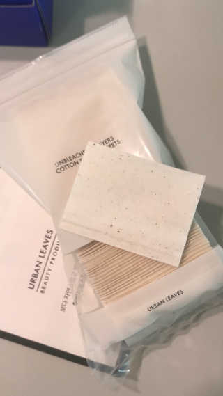 어반리브즈 프리미엄 화장솜 트라이얼 SET — 5점을 준 리뷰어가 2019년 8월 올린 사용 사진