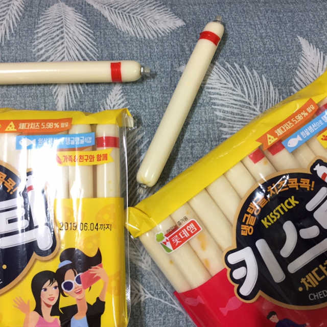 롯데햄 키스틱 2봉 리뷰 사진