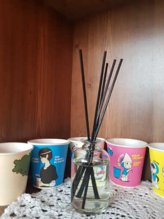 르플랑 제주 센티드 디퓨저 90ml 4종 — 5점을 준 리뷰어가 2018년 11월 올린 사용 사진