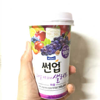 과일야채샐러드 썬업 과일야채 샐러드 3종 — 4.67점을 준 리뷰어가 2018년 8월 올린 사용 사진