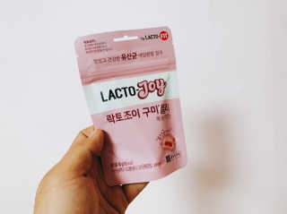 락토조이 구미젤리 복숭아맛 — 5점을 준 리뷰어가 2019년 6월 올린 사용 사진