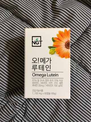 네츄럴굿띵스 오!메가루테인 60일분 — 4점을 준 리뷰어가 2018년 5월 올린 사용 사진