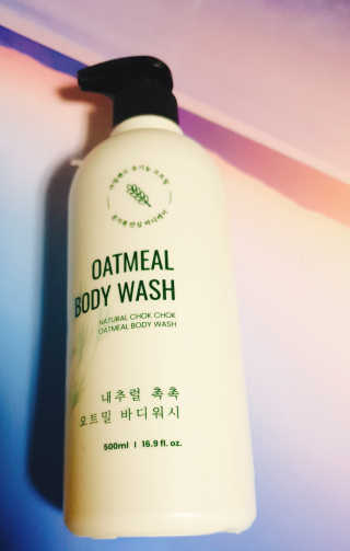 (주)에네스티 내추럴 촉촉  오트밀 바디워시 500ml — 5점을 준 리뷰어가 2019년 8월 올린 사용 사진