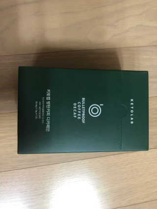 키토랩 방탄커피 디카페인 일주일용 — 3.5점을 준 리뷰어가 2019년 7월 올린 사용 사진