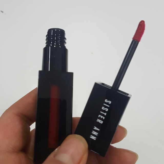 씨스터앤  워터 샤인 립타투 01 체리콕 리뷰 사진
