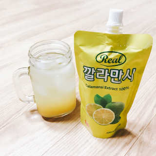 장수농가 리얼깔라만시 — 5점을 준 리뷰어가 2018년 4월 올린 사용 사진