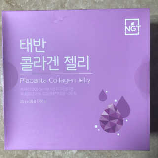 네츄럴굿띵스 태반 콜라겐 젤리 15포 — 4.5점을 준 리뷰어가 2019년 3월 올린 사용 사진