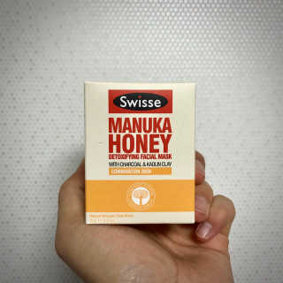 SWISSE 스위스 마누카 허니 디톡시파잉 페이셜 마스크 — 4점을 준 리뷰어가 2019년 12월 올린 사용 사진