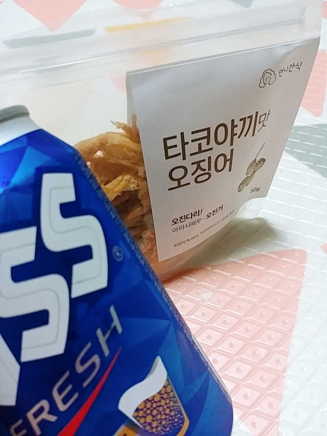 언니간식x오징어 3종세트 리뷰 사진