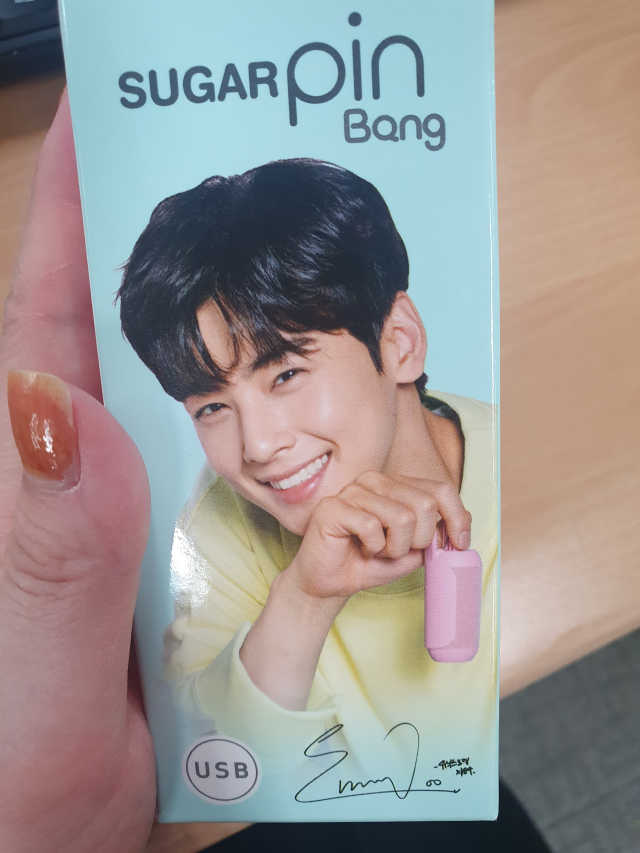 USB 충전식 헤어롤 슈가핀 38mm 리뷰 사진