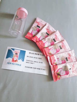 보나쉬슬림 고구마라떼 6pc+보틀 — 5점을 준 리뷰어가 2019년 6월 올린 사용 사진