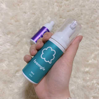 폼글 I foamgle [폼글] 거품가글 50ml 3종 - 민트, 라벤더, 라즈베리 — 5점을 준 리뷰어가 2019년 12월 올린 사용 사진