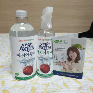 베지아쿠아 475ml + 리필 1000ml 1Set — 5점을 준 리뷰어가 2019년 8월 올린 사용 사진