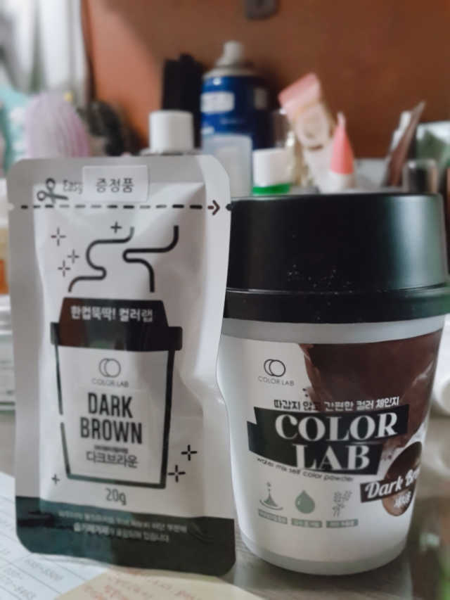 헤어컬러랩 +컬러파우더20g 추가증정 리뷰 사진