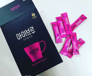 한국맥널티 아이브루 헤이즐넛향 100T — 4.5점을 준 리뷰어가 2019년 11월 올린 사용 사진
