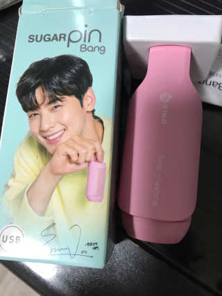 유닉스 USB 충전식 헤어롤 슈가핀 38mm — 4점을 준 리뷰어가 2020년 3월 올린 사용 사진
