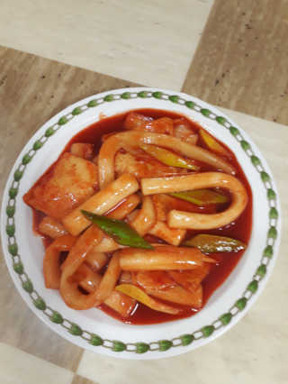 두번째 국떡 국가대표 떡볶이 1팩 + 영미칩 2봉 증정 — 5점을 준 리뷰어가 2019년 2월 올린 사용 사진