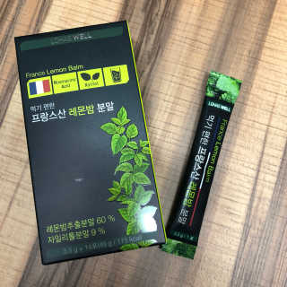 로하스웰 프랑스산 레몬밤 분말 — 3.33점을 준 리뷰어가 2018년 6월 올린 사용 사진