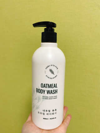(주)에네스티 내추럴 촉촉  오트밀 바디워시 500ml — 5점을 준 리뷰어가 2020년 1월 올린 사용 사진