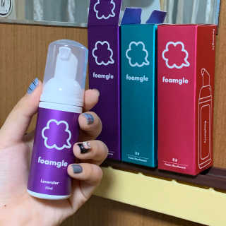 폼글 I foamgle [폼글] 거품가글 50ml 3종 - 민트, 라벤더, 라즈베리 — 5점을 준 리뷰어가 2019년 11월 올린 사용 사진