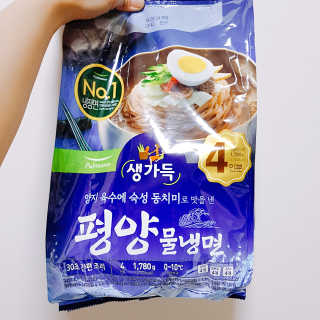 풀무원 여름별미 Best 냉면 세트 겨울동치미, 평양냉면 — 5점을 준 리뷰어가 2019년 6월 올린 사용 사진