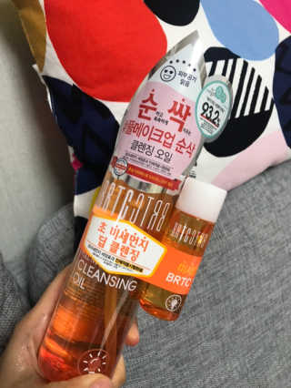 비알티씨 안티폴루션 풀메이크업 클렌징 오일 — 5점을 준 리뷰어가 2019년 3월 올린 사용 사진