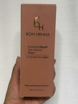 BH 본헤나 익스트림 리페어 헤어 세럼 200ml — 3점을 준 리뷰어가 2019년 5월 올린 사용 사진