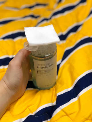 (주)에네스티 그린 티트리 딥 클렌징 워터 300ml — 5점을 준 리뷰어가 2019년 11월 올린 사용 사진