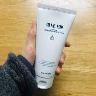 [룰루앤코] 블루톡 퍼펙트 클렌징 폼 — 3점을 준 리뷰어가 2020년 1월 올린 사용 사진