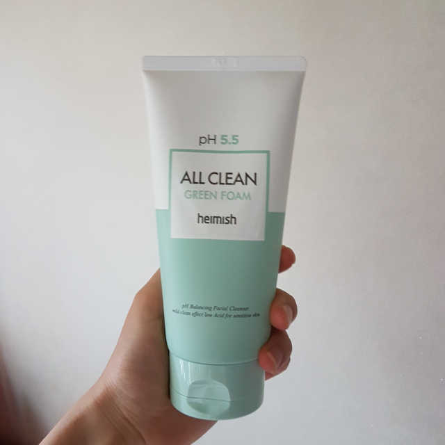 헤이미쉬 올 클린 그린 폼 150ml 리뷰 사진