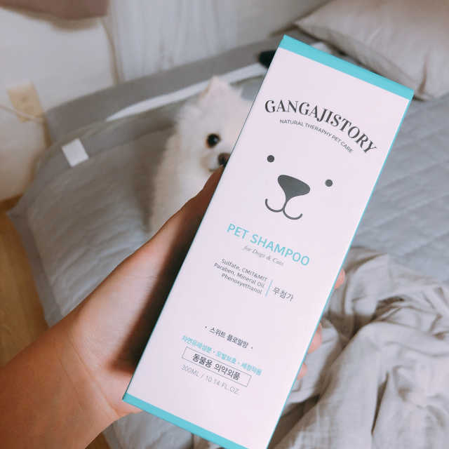 강아지스토리 펫샴푸 300ml 리뷰 사진