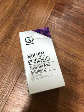 네츄럴굿띵스 퓨어 락토 철분 60일분 — 2.33점을 준 리뷰어가 2018년 2월 올린 사용 사진
