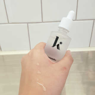 키노닉스 펀더멘탈 하이드레이팅 앰플 부스터 — 5점을 준 리뷰어가 2019년 2월 올린 사용 사진