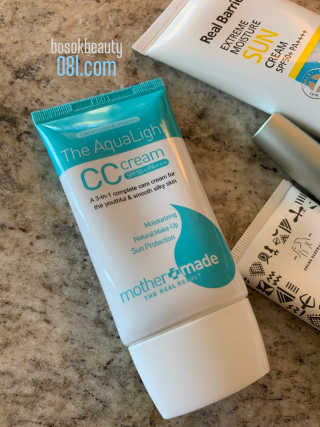 마더메이드 더 아쿠아라이트 CC크림 SPF50+ PA+++ — 5점을 준 리뷰어가 2019년 6월 올린 사용 사진