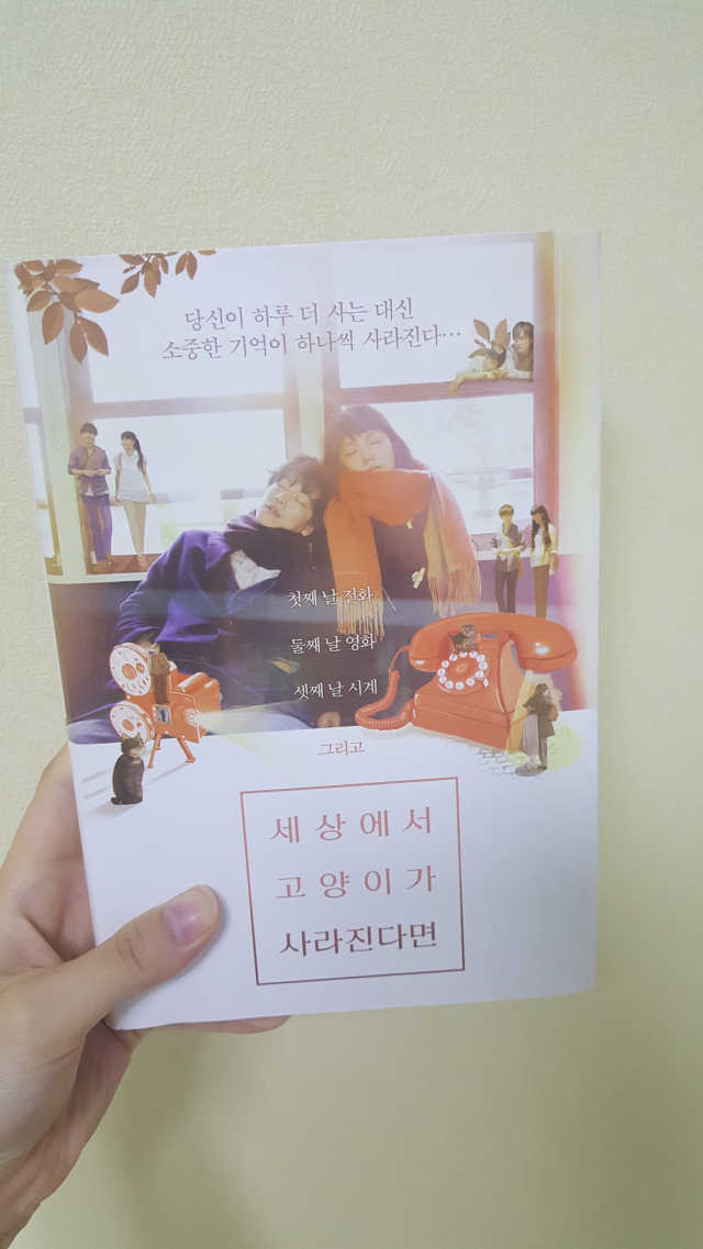 세상에서 고양이가 사라진다면 리뷰 사진
