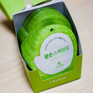 [후르디아] 청포도 매끈약산성 필링 패드_50매 세트 — 5점을 준 리뷰어가 2019년 9월 올린 사용 사진