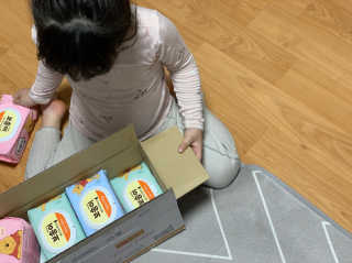 보솜이 아기물티슈 베이비케어 푸에디션 캡 74매 10입 — 5점을 준 리뷰어가 2019년 4월 올린 사용 사진