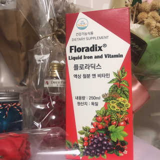 살루스 플로라딕스 액상 철분 앤 비타민 — 3점을 준 리뷰어가 2019년 7월 올린 사용 사진