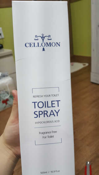 셀로몬 토일렛 스프레이 500ml — 4.5점을 준 리뷰어가 2018년 5월 올린 사용 사진