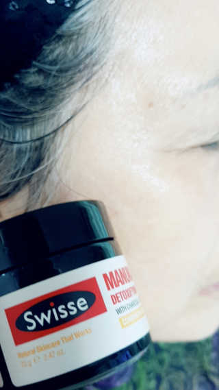 SWISSE 스위스 마누카 허니 디톡시파잉 페이셜 마스크 — 4점을 준 리뷰어가 2020년 1월 올린 사용 사진