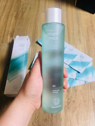 뷰디아니 지친 내 피부를 위한 첫 수분 모이스트 01 토너 — 5점을 준 리뷰어가 2018년 5월 올린 사용 사진