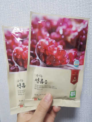 [하이헬스] 정말 진하고 맛있는 유기농 석류즙 30포 — 5점을 준 리뷰어가 2019년 11월 올린 사용 사진