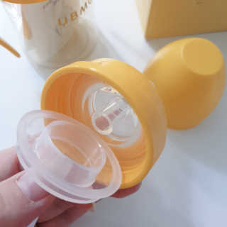 유비맘 샘방지 PPSU 빨대컵_컬러 랜덤 발송 — 5점을 준 리뷰어가 2020년 3월 올린 사용 사진