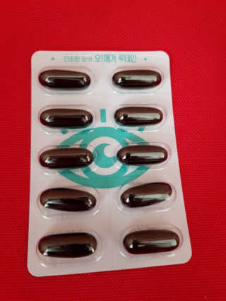 네츄럴굿띵스 오!메가루테인 60일분 — 5점을 준 리뷰어가 2018년 7월 올린 사용 사진