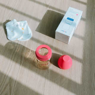 유비맘 PPSU 젖병 노꼭지_200ml_컬러 랜덤 발송 — 5점을 준 리뷰어가 2019년 12월 올린 사용 사진
