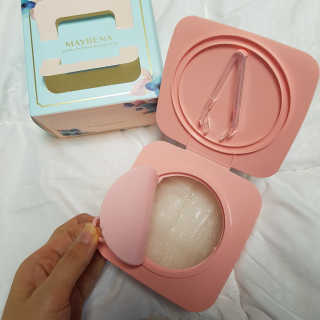 메이베나 1일 1팩 뽑아쓰는 마스크팩 — 5점을 준 리뷰어가 2019년 1월 올린 사용 사진