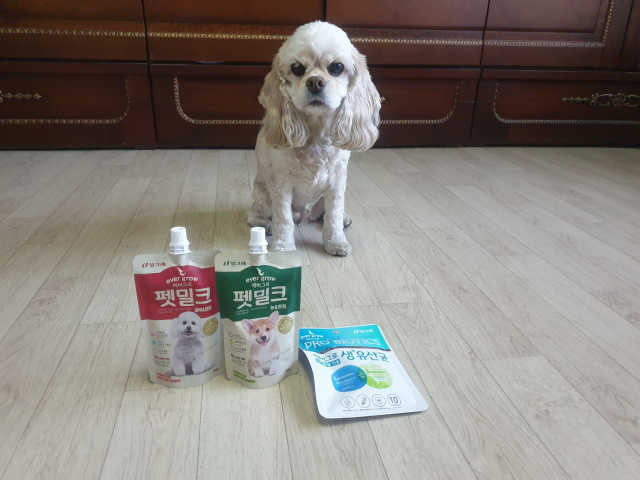 [빙그레] 에버그로 생유산균 1봉（10포입）+펫밀크2팩 리뷰 사진